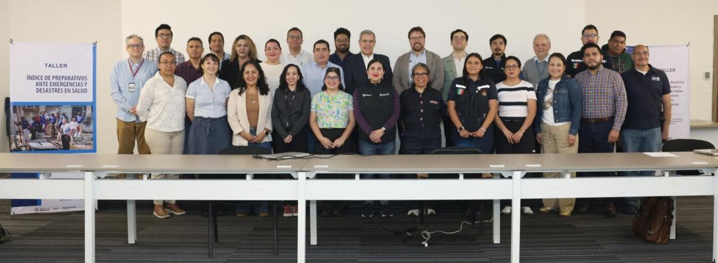 participantes de los talleres:  Aplicación de la Herramienta genérica de planificación y evaluación de todos los riesgos en eventos masivos e Índice de preparativos ante emergencias y desastres