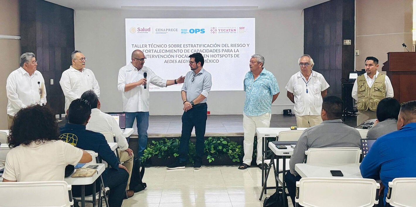 Taller técnico sobre estratificación del riesgo y fortalecimiento de capacidades para intervenciones focalizadas en hotspots de Aedes aegypti en México