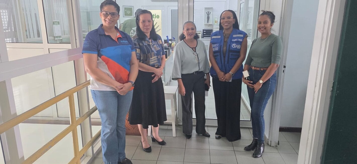 PAHO assess respiratory virus sentinel sites across Suriname