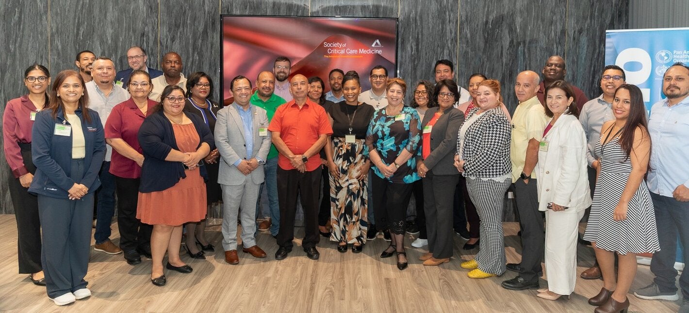 Group photo: Belize’s National Workshop on Sepsis Care Pathways Implementation