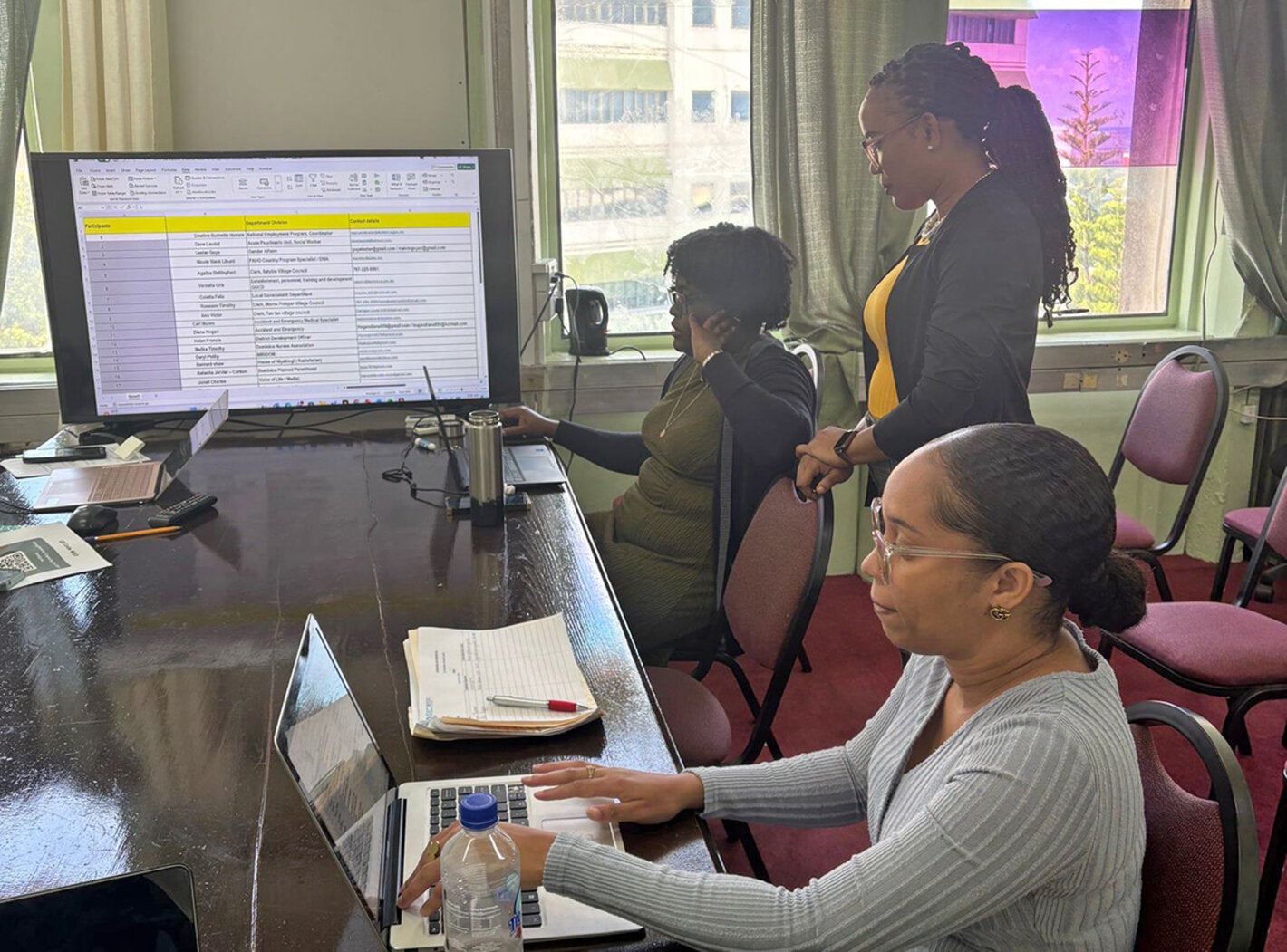 Data analysis training - Ministry of Health Dominica