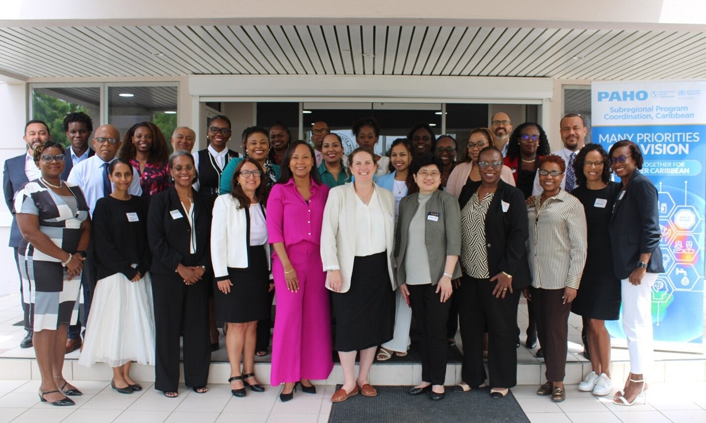 Nutritionists, Noncommunicable Disease focal points and legal drafters who met in Barbados to determine the steps needed to advance the adoption, implementation and monitoring of sodium reduction targets and policies for the elimination of industrially produced trans fatty acids.