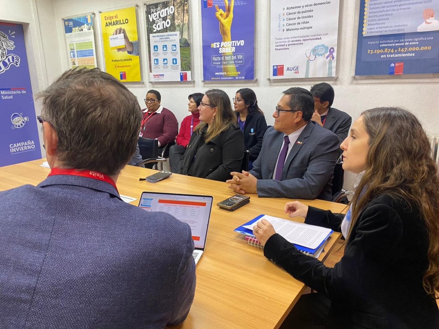 El Ministerio de Salud y la Organización Panamericana de la Salud (OPS) realizaron el lanzamiento del Campus Virtual de Salud Pública Nodo Chile el miércoles 10 de junio, en dependencias del Ministerio de Salud.