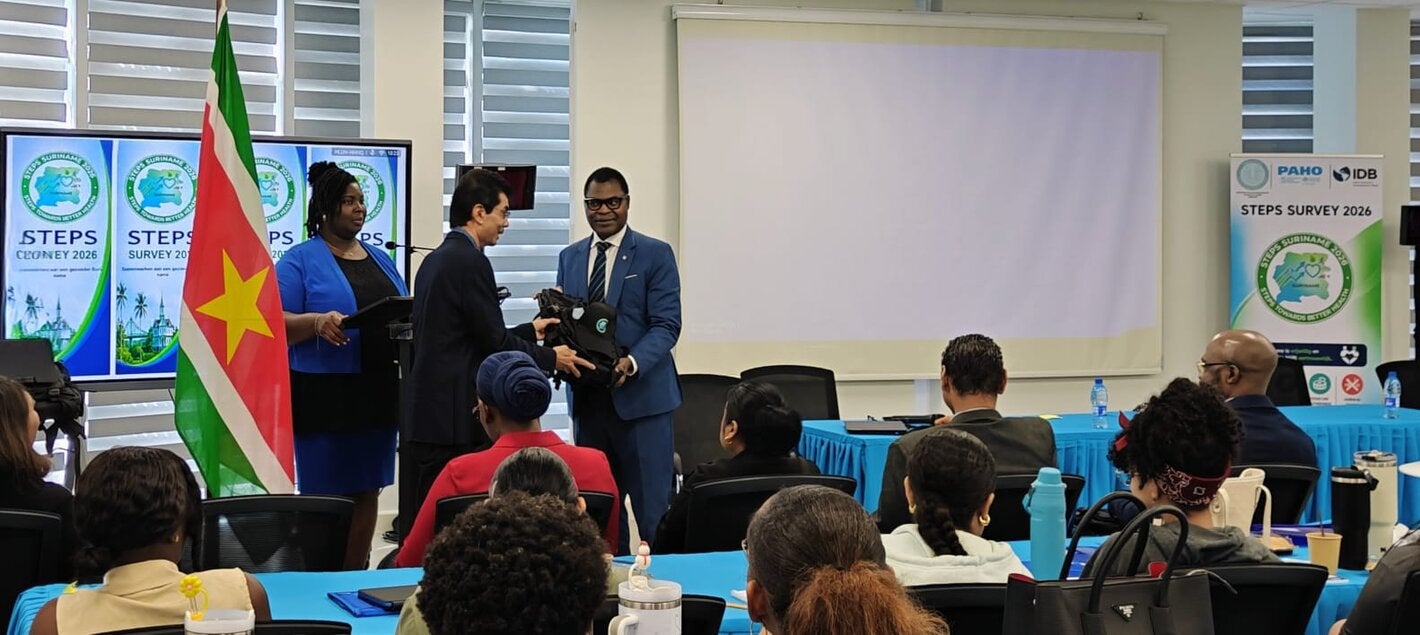 STEPS Survey Launch in Suriname 