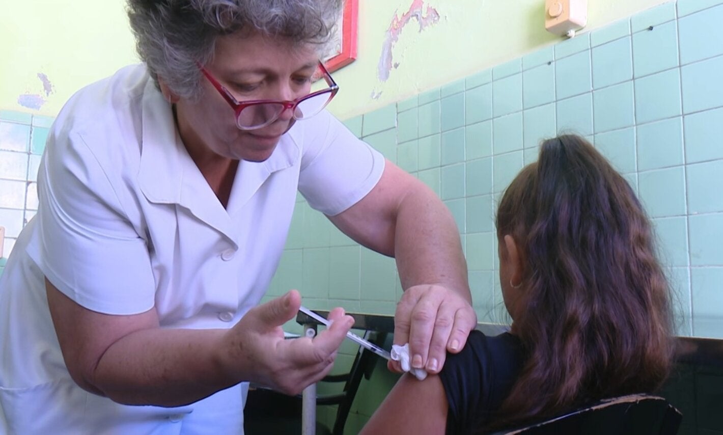 Vacunación contra VPH en Cuba