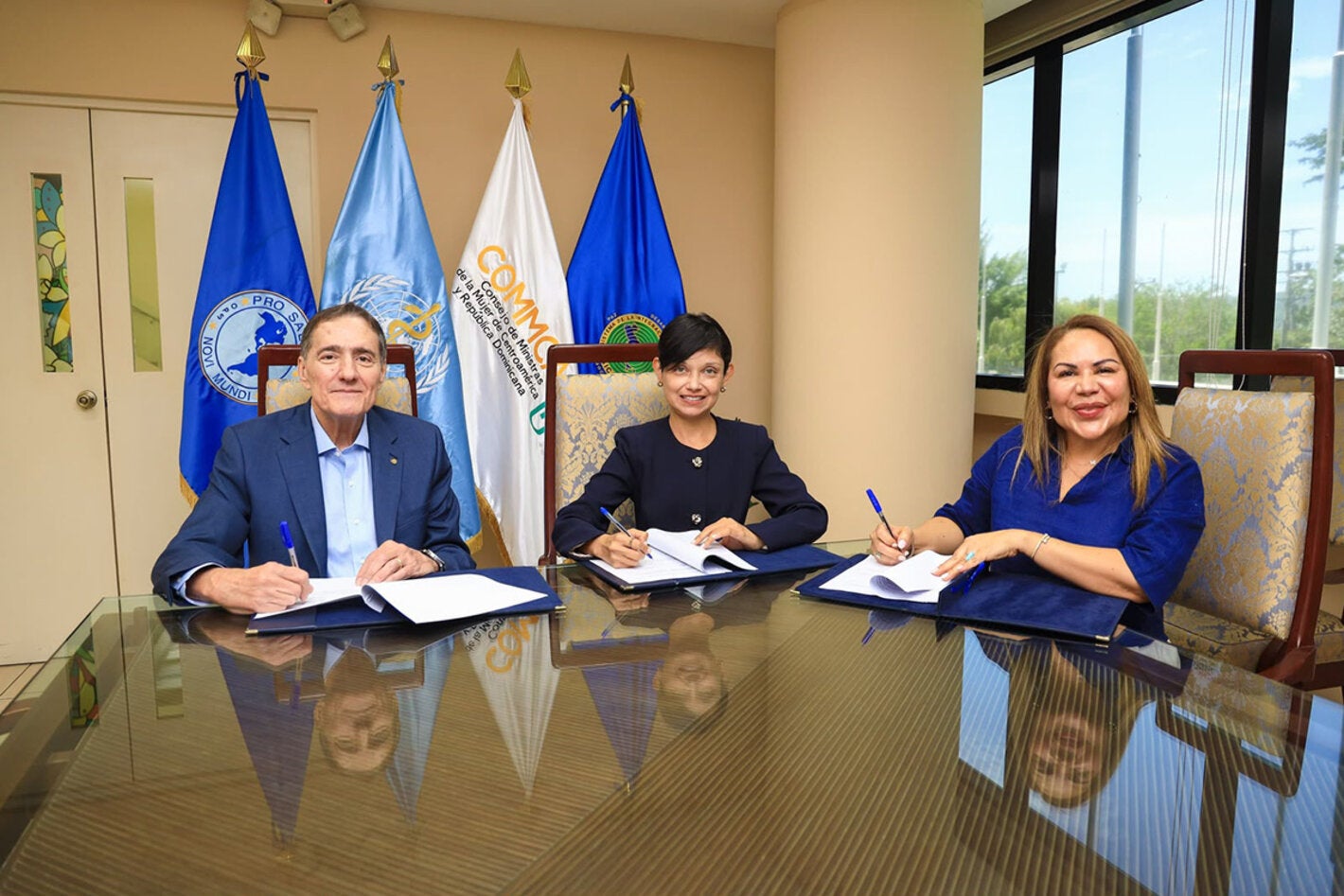 signing the agreement