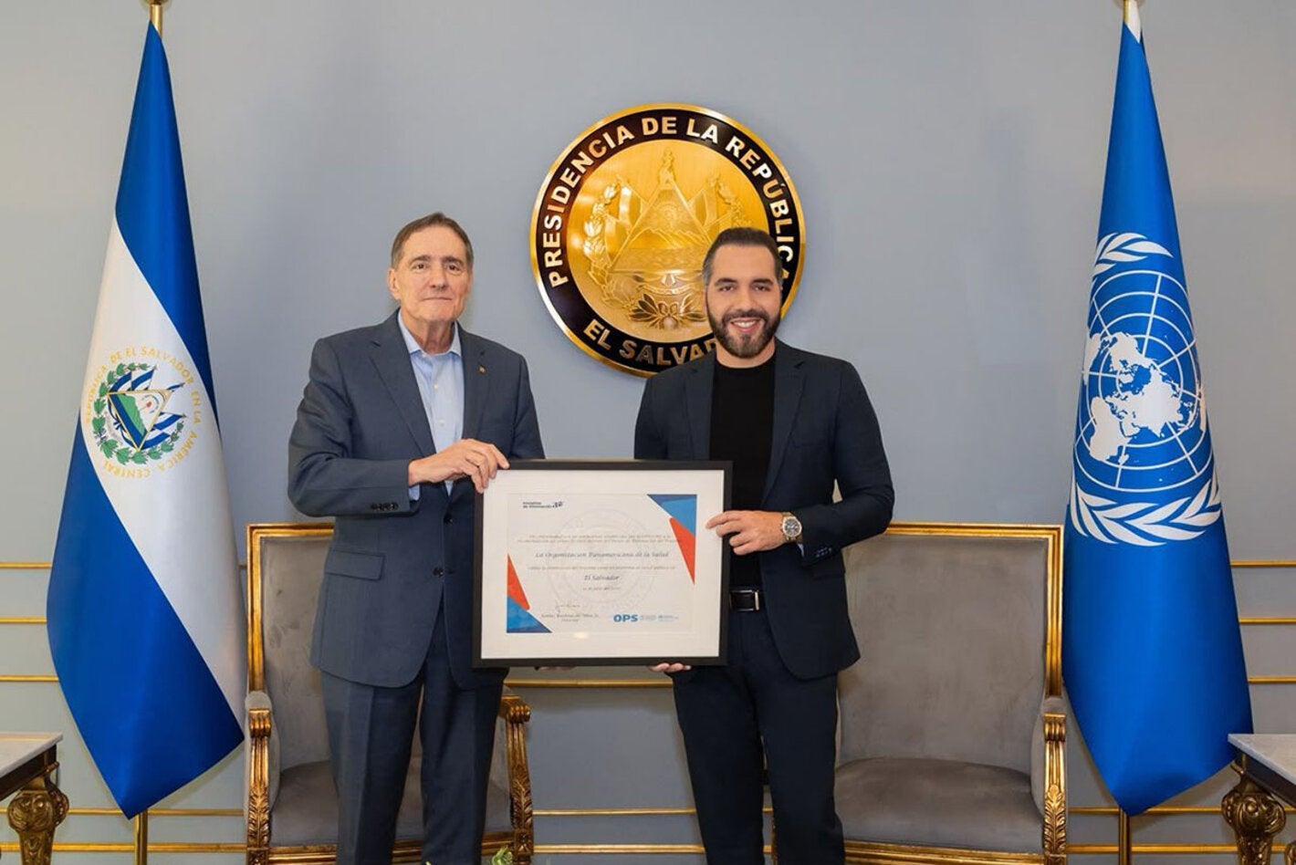 Director Barbosa and President Bukele