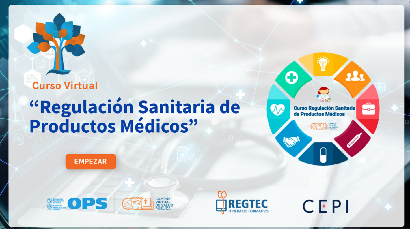 Curso virtual Regulación Sanitaria de Productos Médicos 