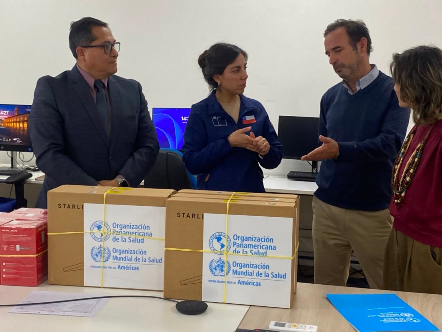La donación incluye terminales Starlink Mini y dispositivos BAM 4G que permitirán mantener la conectividad de establecimientos de salud en zonas afectadas por los temporales