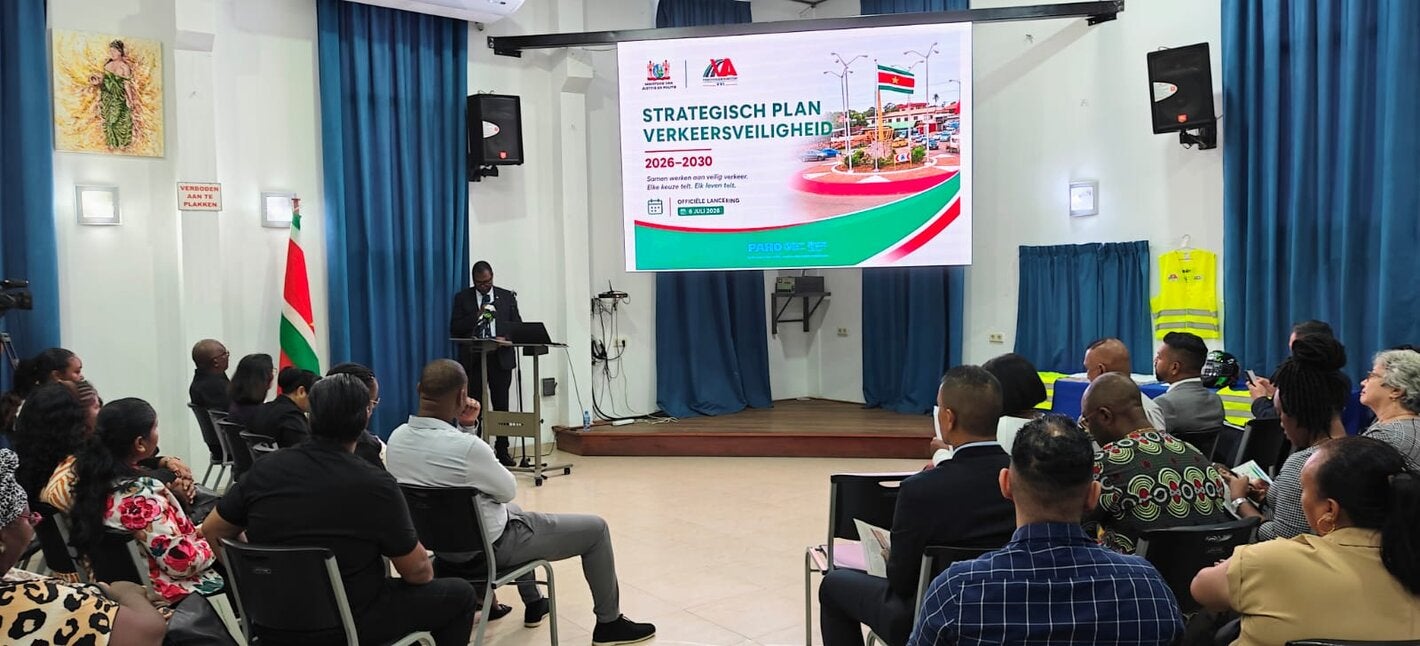 Launch Strategic Road Safety Plan for Suriname 2026 - 2030
