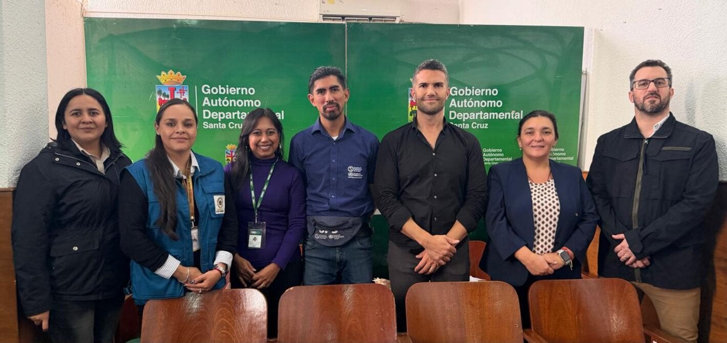 Autoridades OPS y Ministerio de Salud de Neuquén