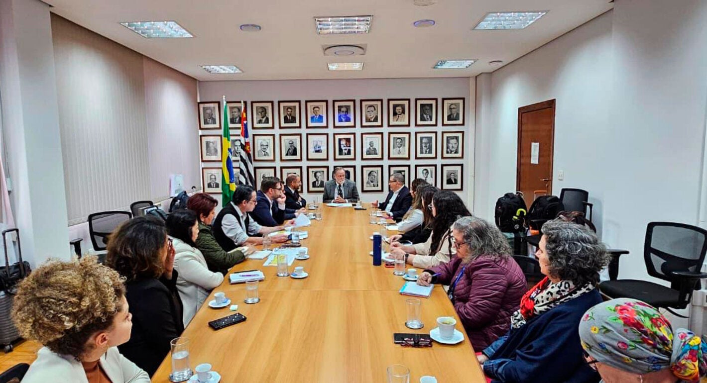 Agenda de trabalho em São Paulo