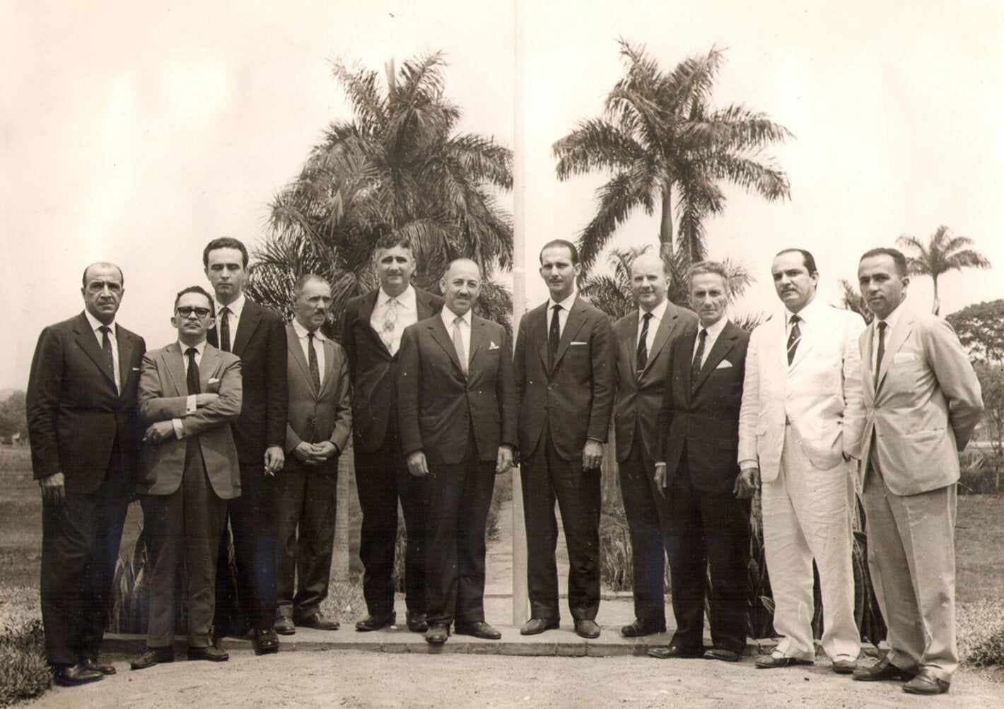 Foto histórica, ministros de agricultura, director