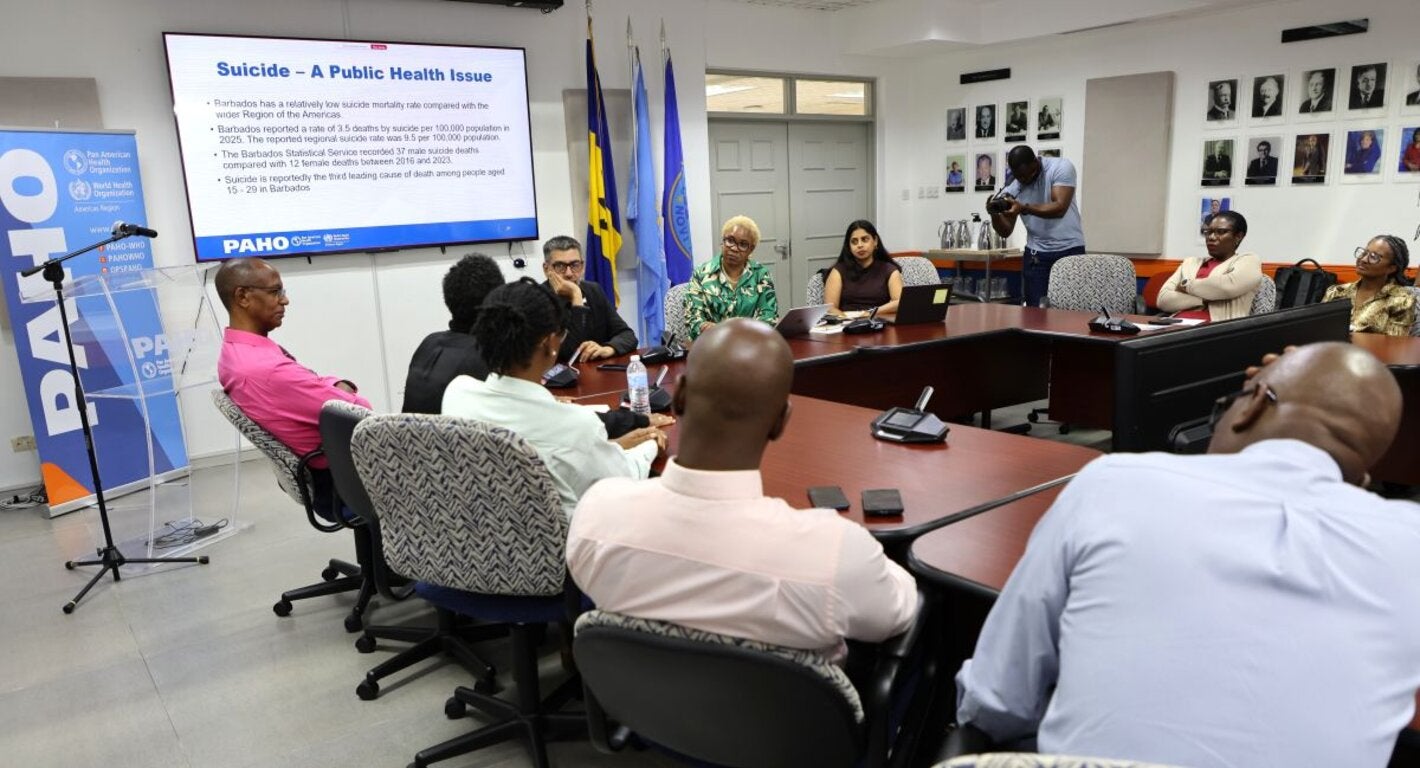 Participants are responsible reporting of suicide workshop in Barbados
