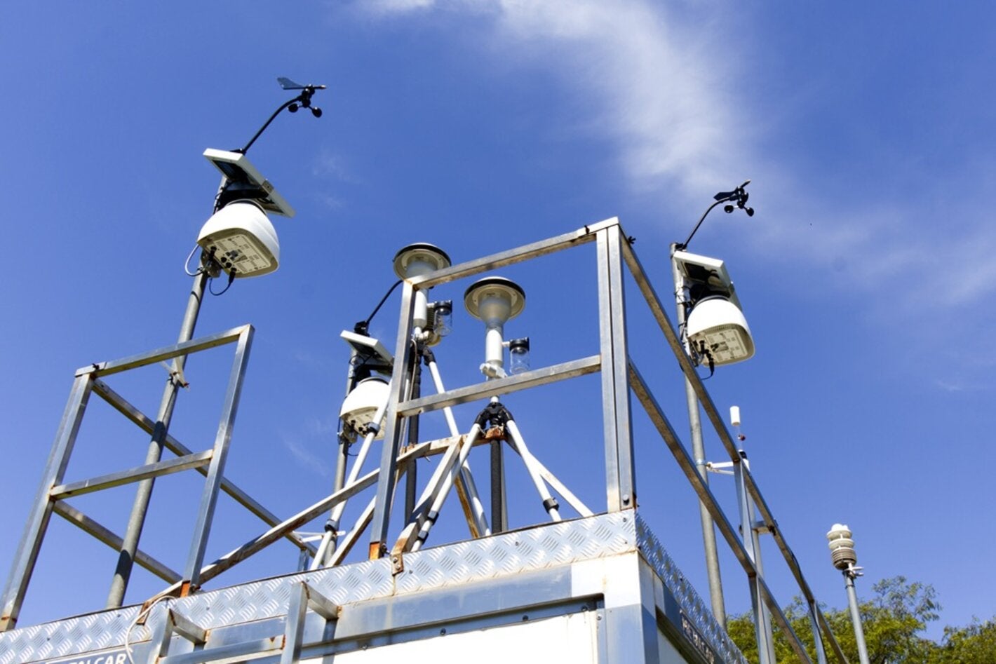 Estación de monitoreo del aire