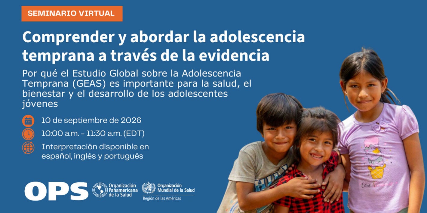Niños sonriendo - Seminario virtual: Comprender y abordar la adolescencia temprana a través de la evidencia - Por qué el Estudio Global sobre la Adolescencia Temprana (GEAS) es importante para la salud, el bienestar y el desarrollo de los adolescentes jóvenes 