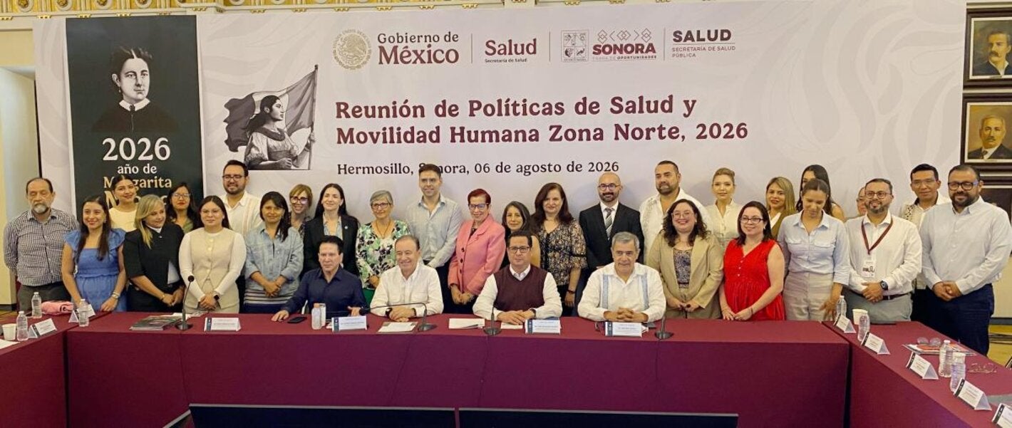 Foto grupal de reunión en Sonora