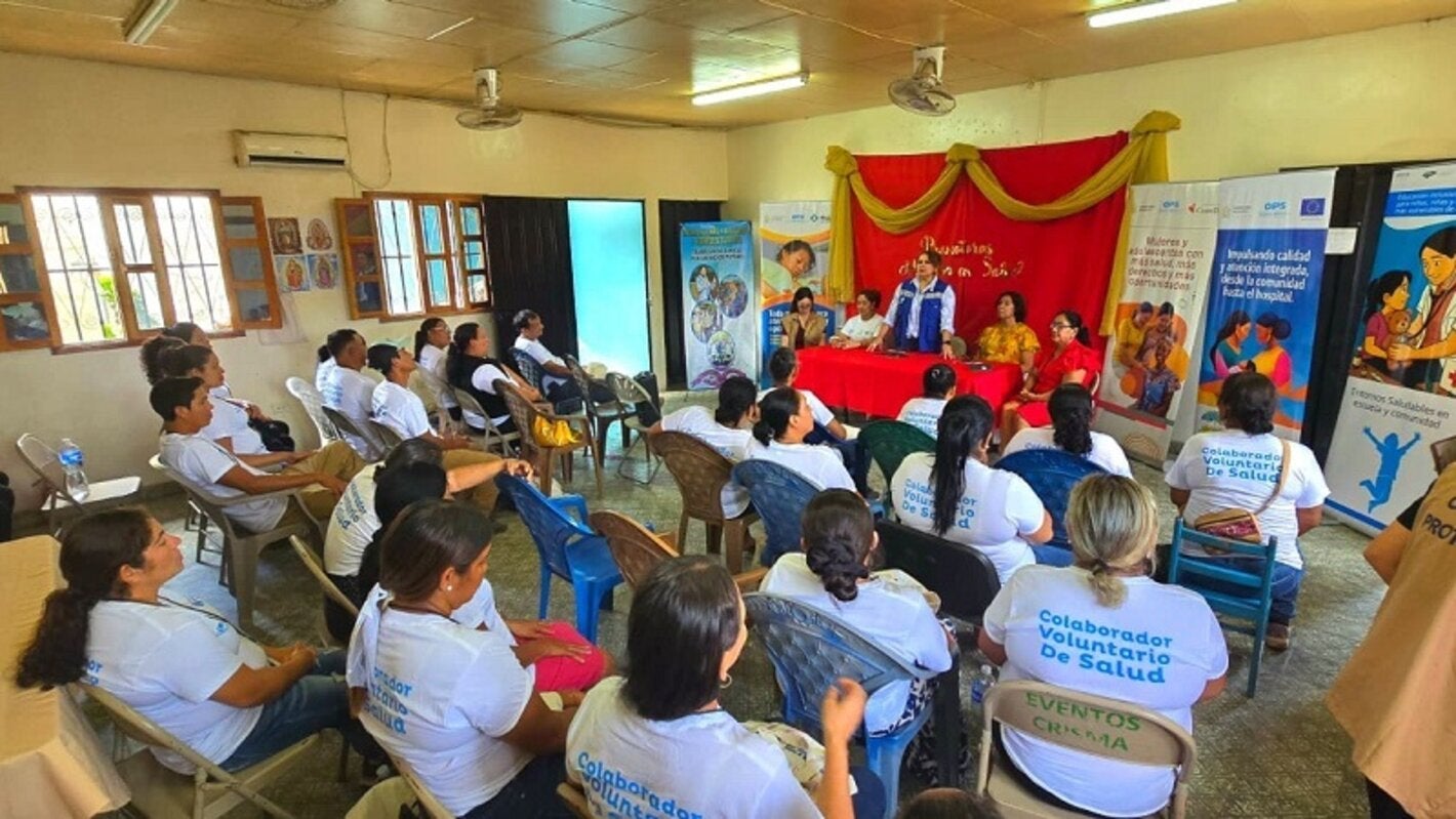Colaboradoras voluntarias en Teupasenti