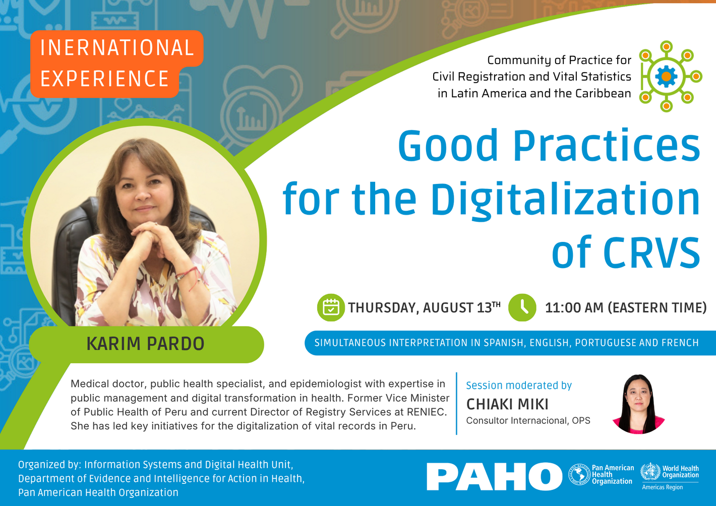 Good Practices for the Digitalization of CRVS