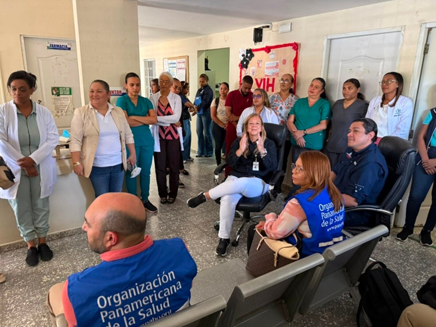 OPS apoya a República Dominicana para fortalecer el diagnóstico, la atención y la vigilancia del VIH y la tuberculosis