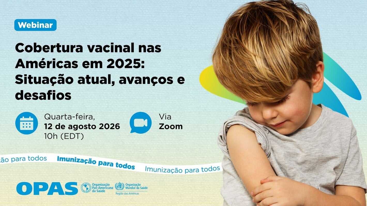 Cobertura vacinal nas Américas em 2025