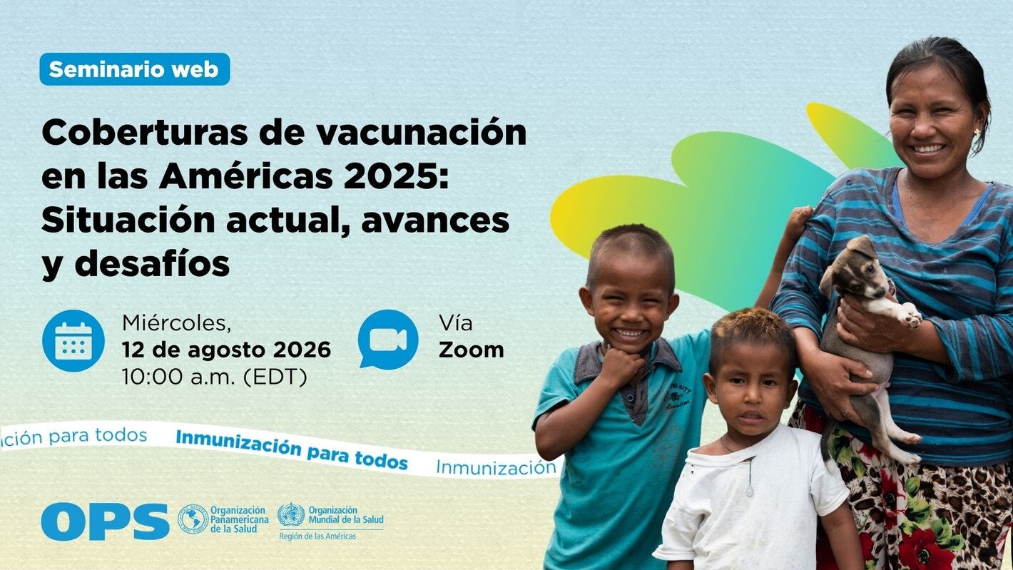 Coberturas de vacunación en las Américas 2025