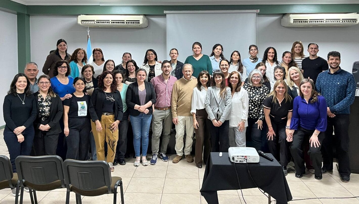 Foto grupal de los participantes