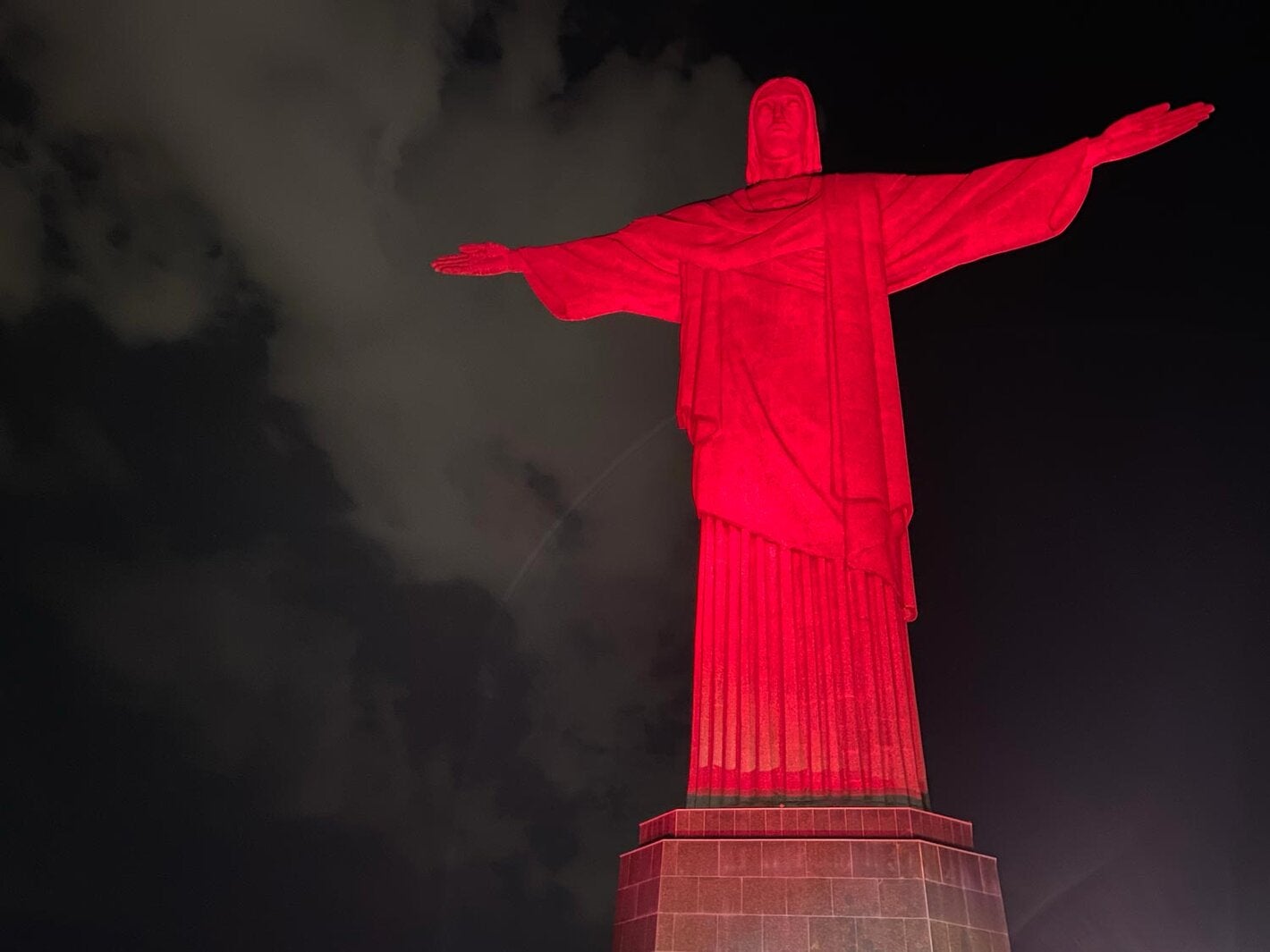 CRisto vermelho
