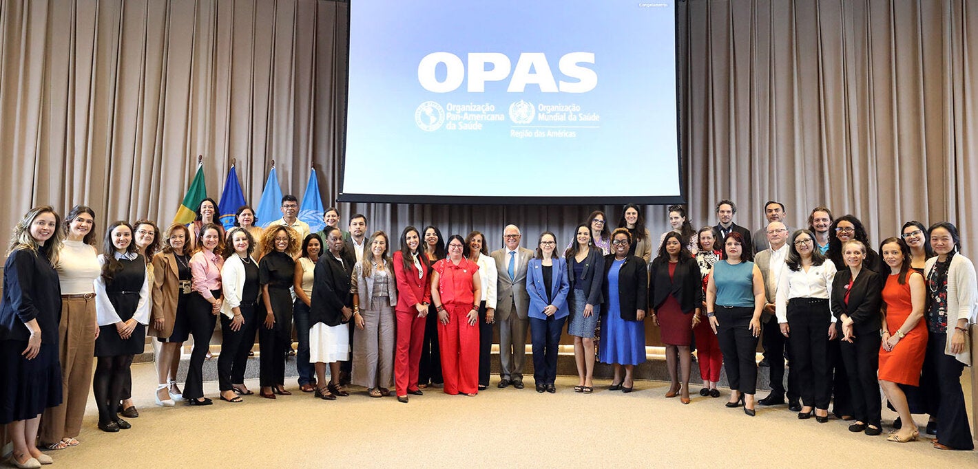 Foto de participantes do evento