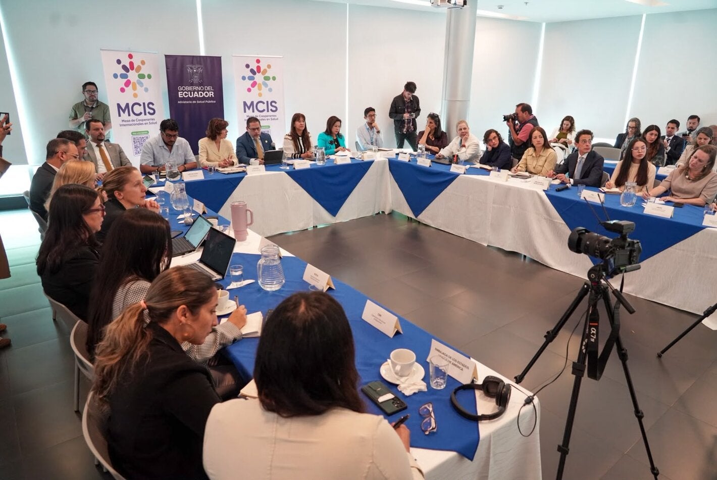 Mesa de Cooperantes Internacionales en Salud coordinada por OPS Ecuador