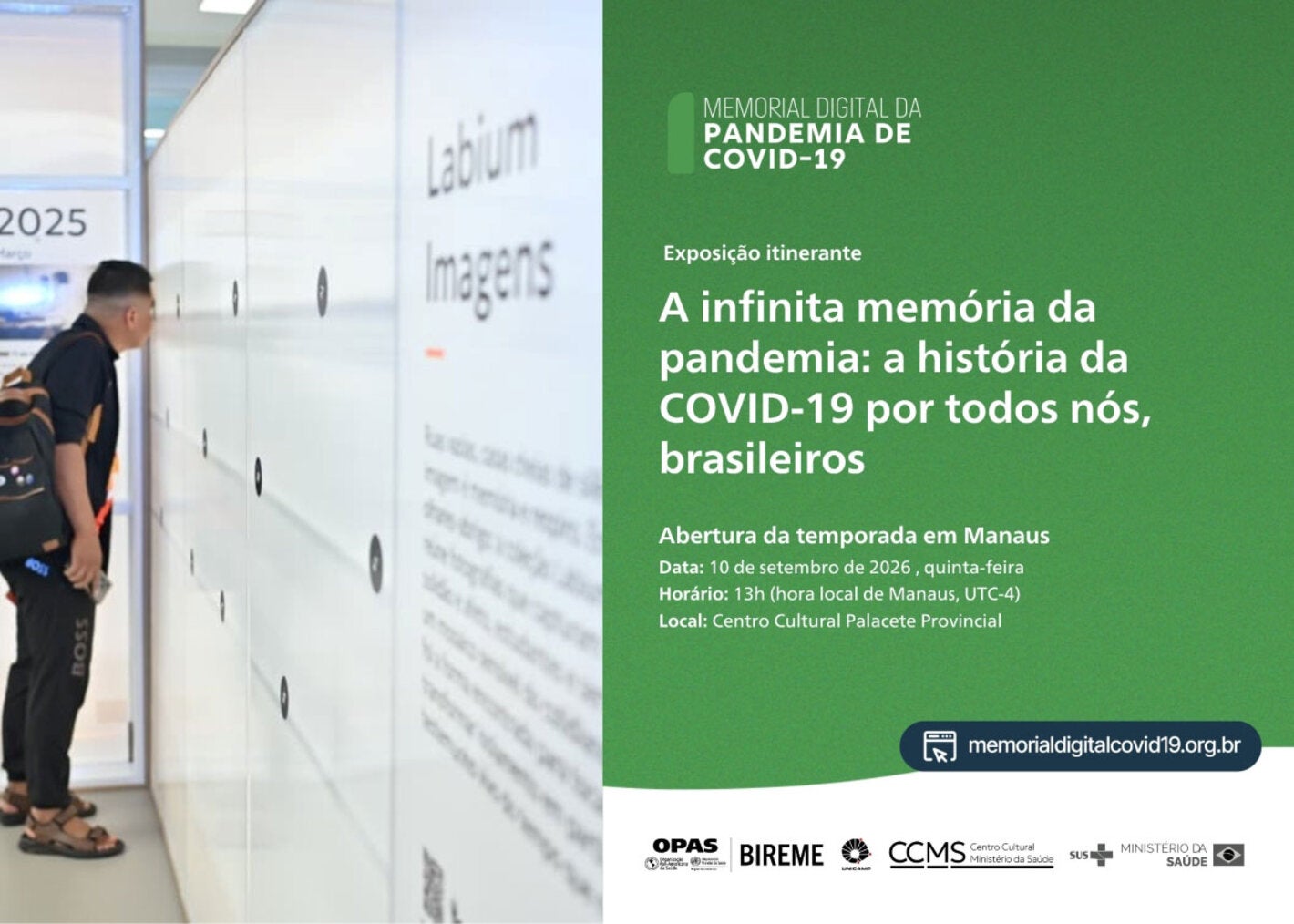 he Infinite Memory of the Pandemic: The History of COVID-19 Told by All of Us, Brazilians