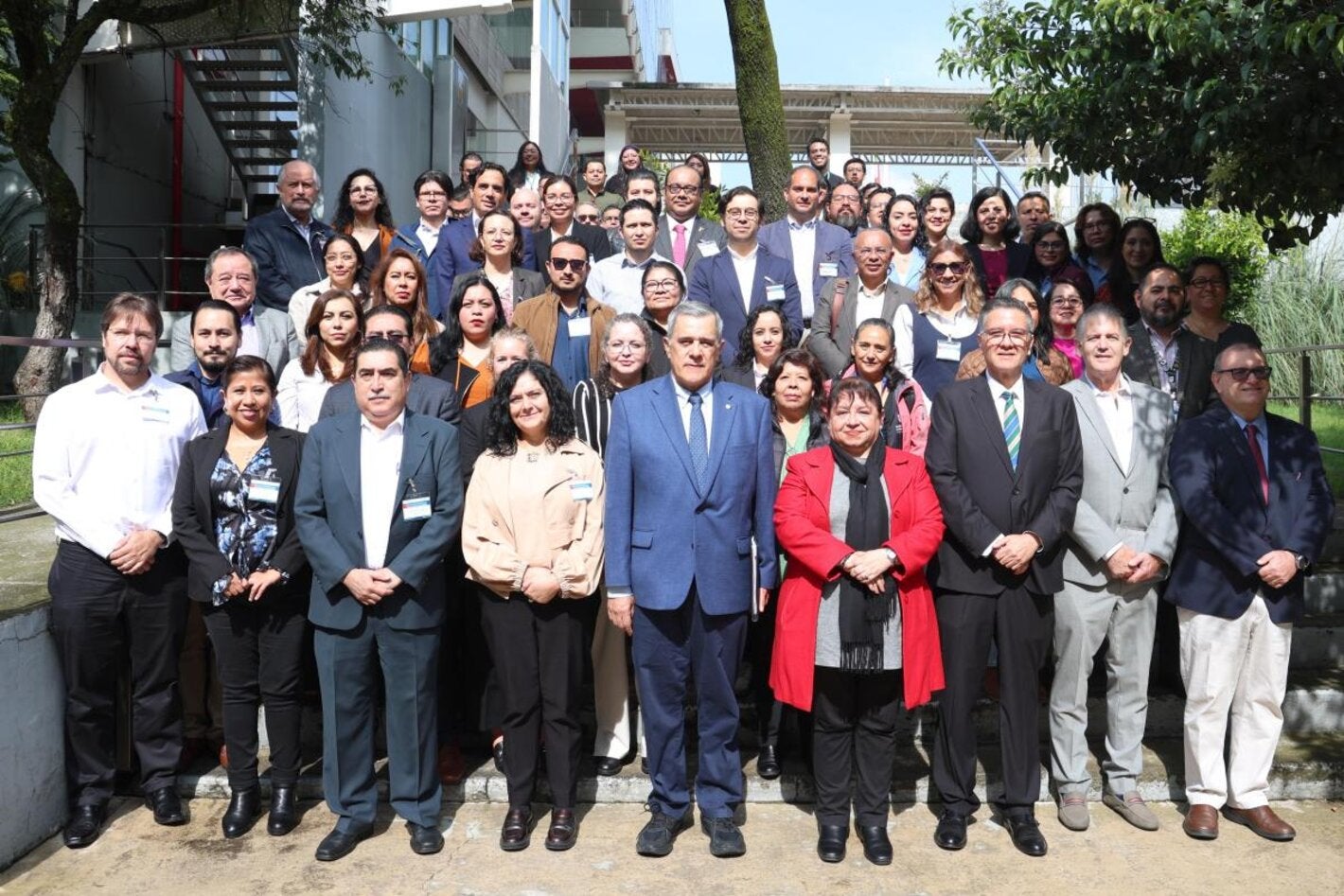 Foto grupal de participantes de la Evaluación Post-Evento 