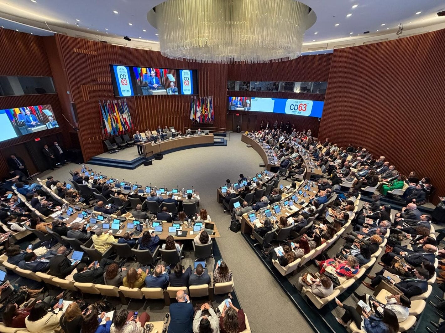 Room A - Opening session of the 63rd DC