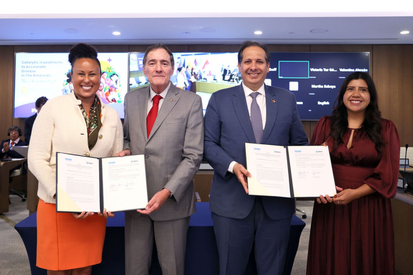 PAHO and MSD for Mothers signed an agreement