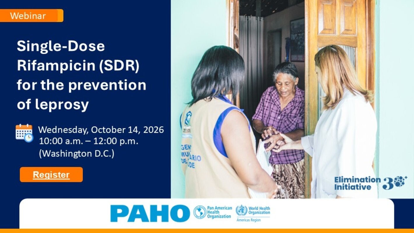 Single-dose rifampicin (SDR) for leprosy prevention 