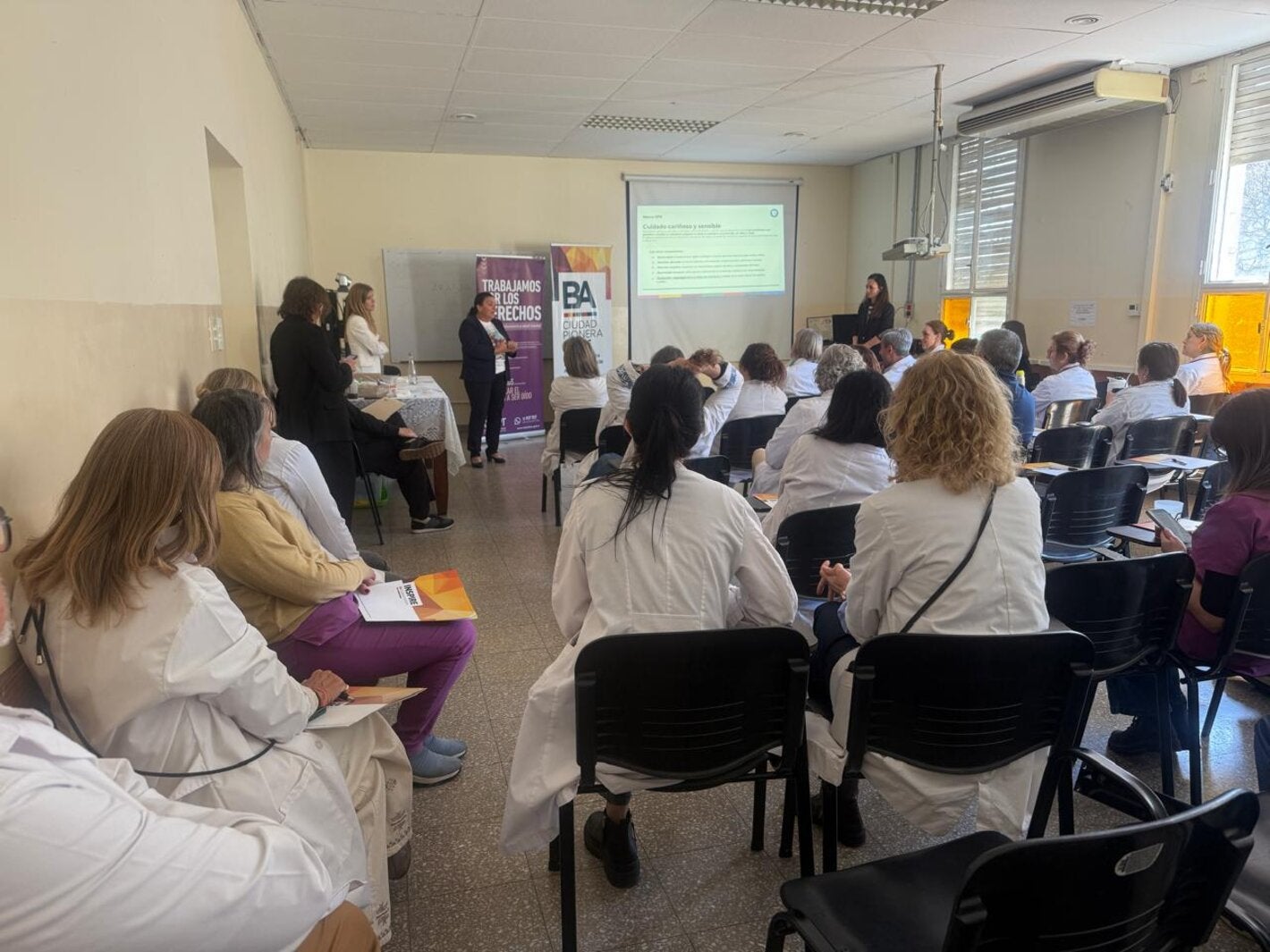 Foto de un momento del taller