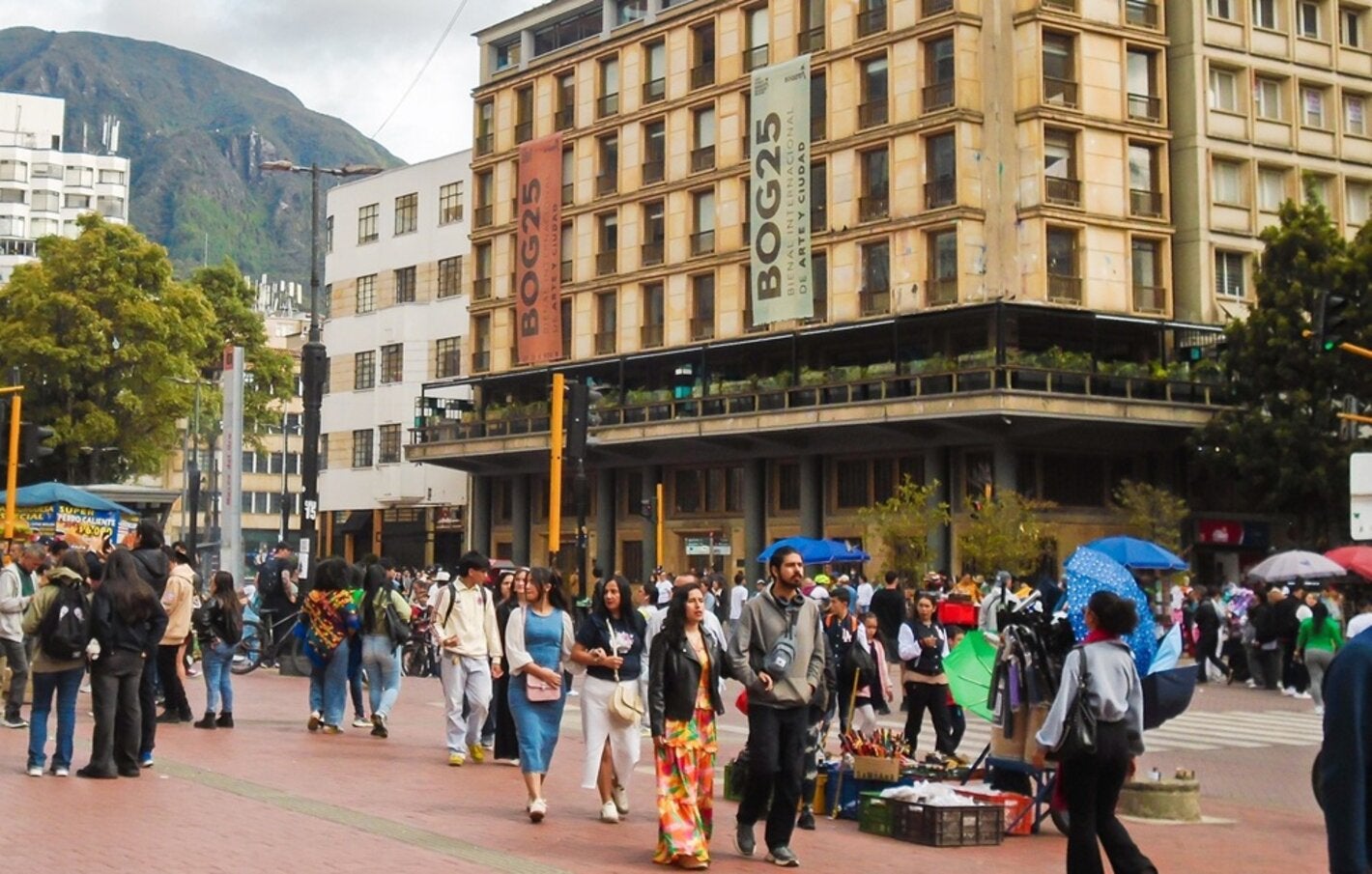 Calle de Bogotá