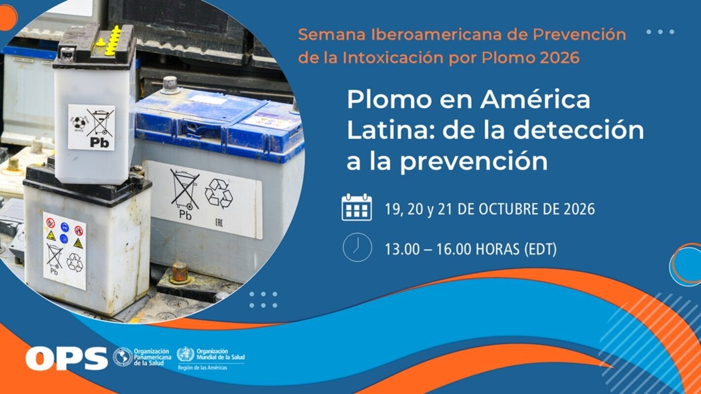 Afiche de la serie de webinarios