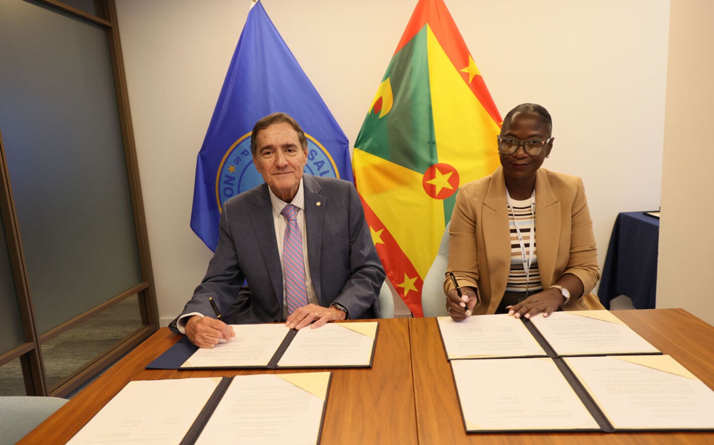 Signing of agreement with Grenada