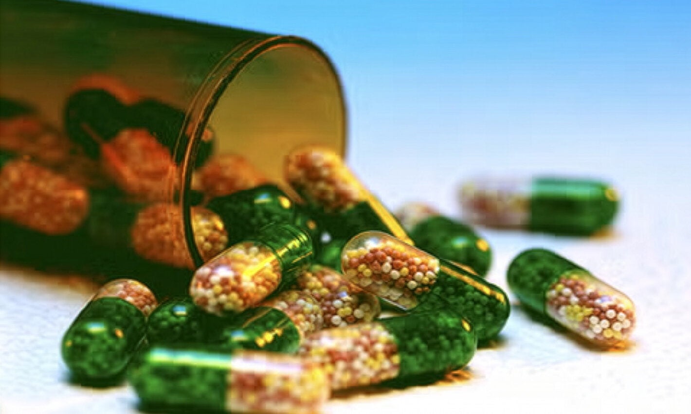 cápsulas medicamentos