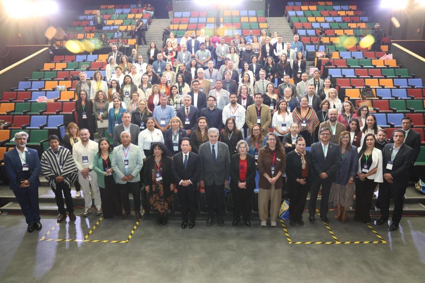 Participantes del IX Encuentro Regional de Alcaldes y Alcaldesas por Municipios Saludables de las Américas