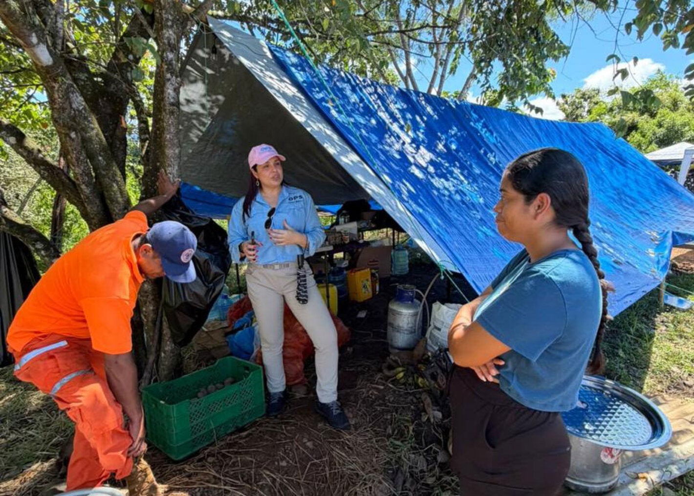 OPS y MINSA fortalecen la vigilancia comunitaria y la prevención de enfermedades en albergues de Veraguas