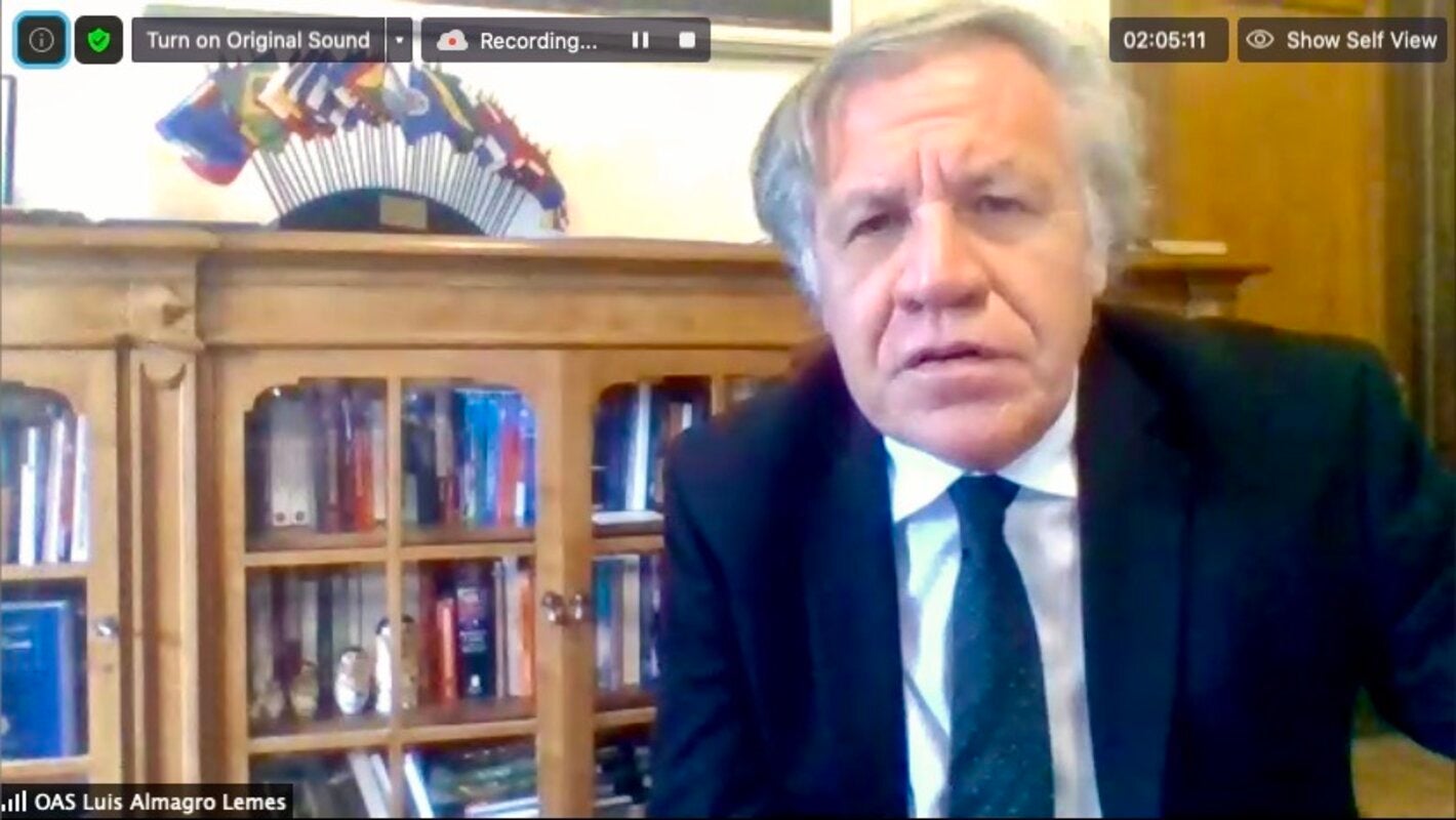 Secretary-General of the Organization of American States (OAS), Luis Almagro
