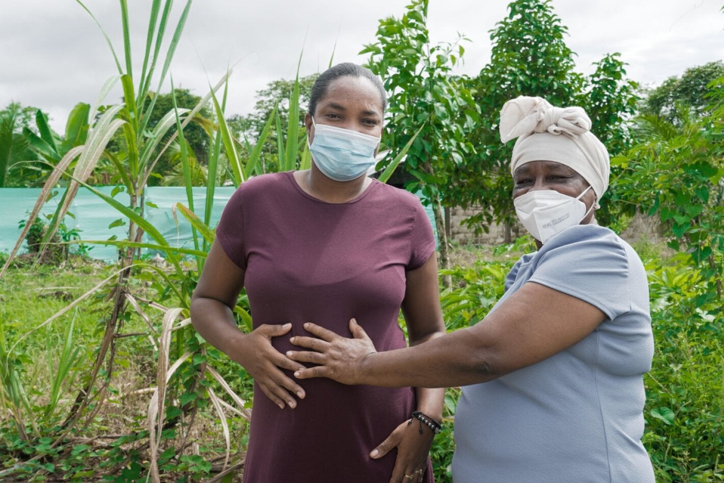 "My midwifery practice consists of helping bring lives into this world in successful and happy births," says Visitación Perea (left), who has been working as a traditional midwife for 45 years in the Department of Chocó, Colombia.