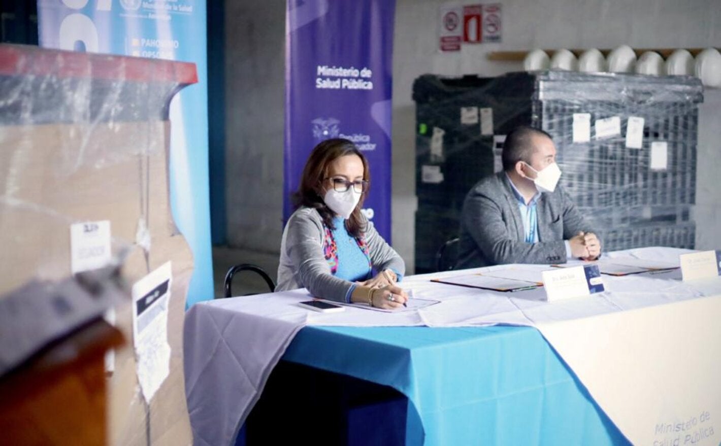 Donación de OPS facilitará una atención segura en hospitales móviles del MSP