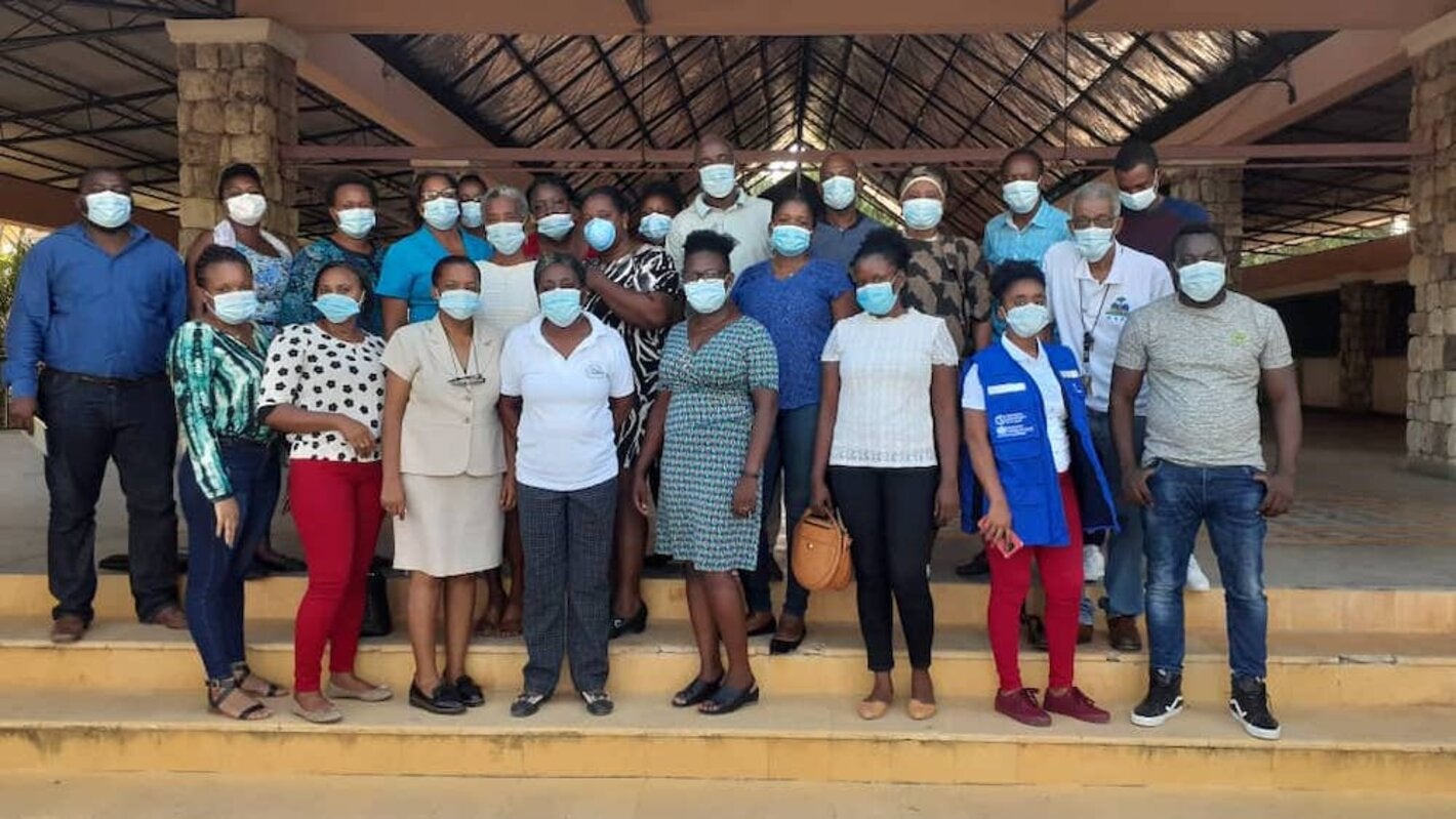 OPS/OMS avec les participants de la formation PSP