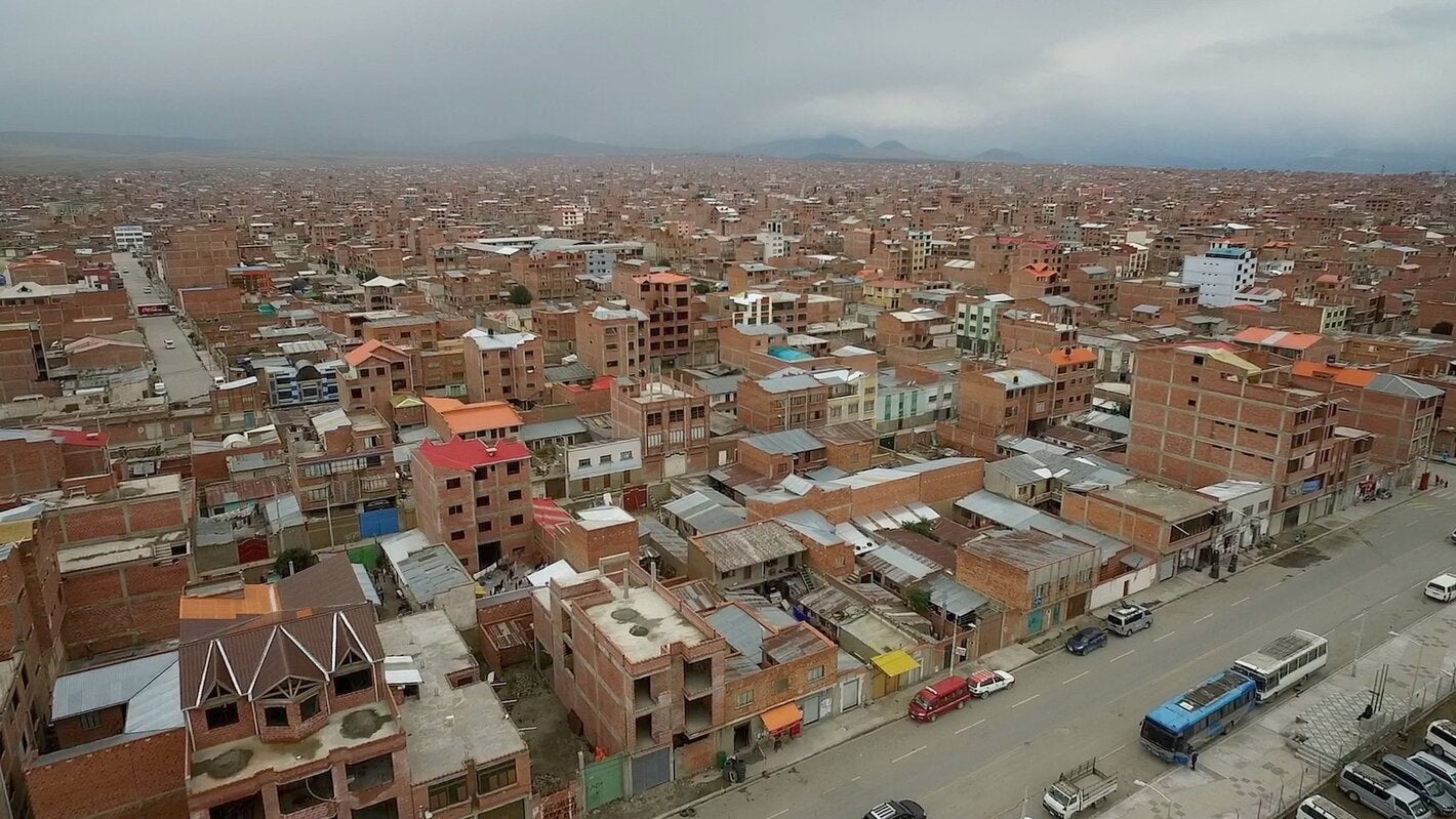Ciudad de El Alto, la Paz, Bolivia