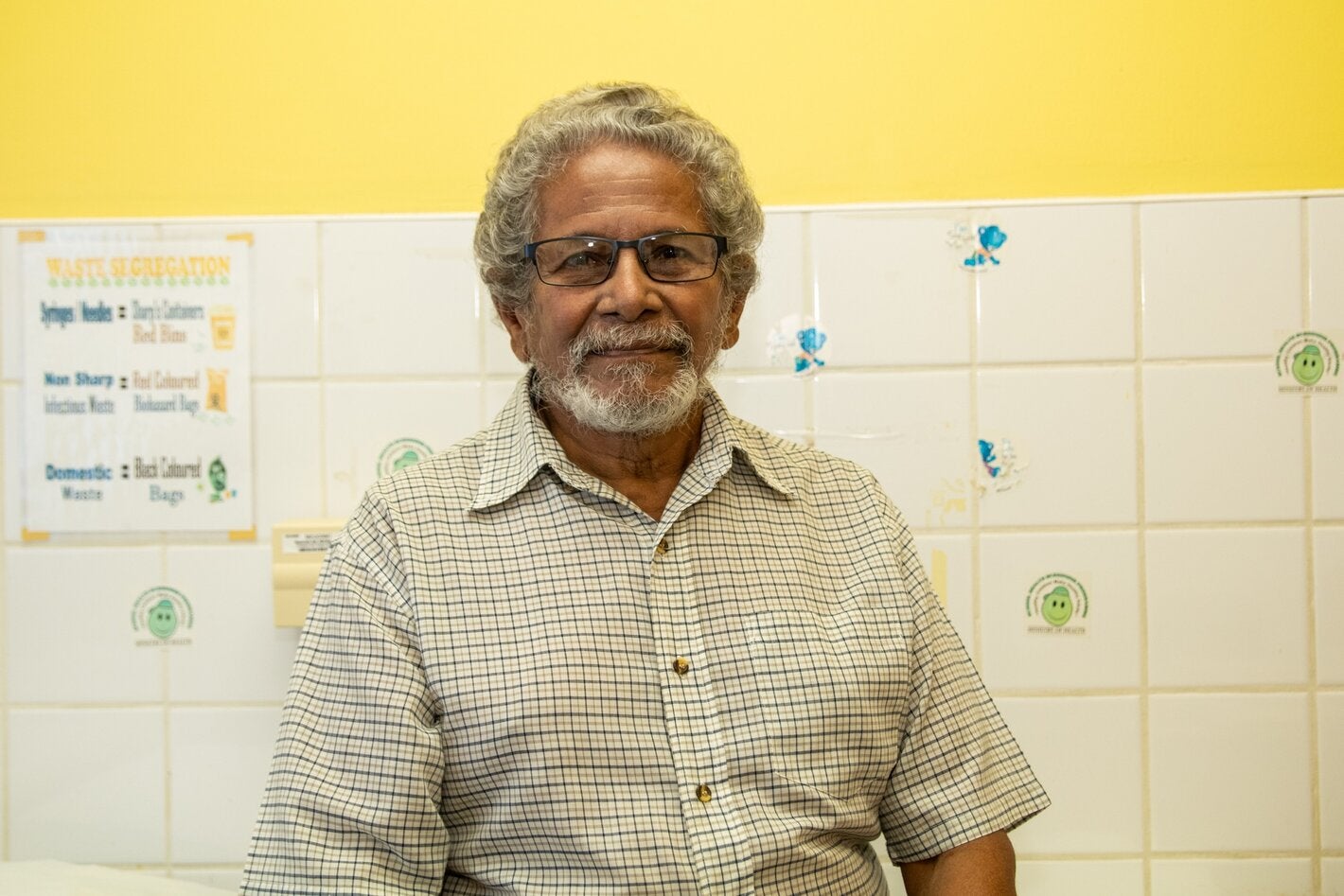 Patient Mr. Krishna Maharaj at Freeport Health Centre