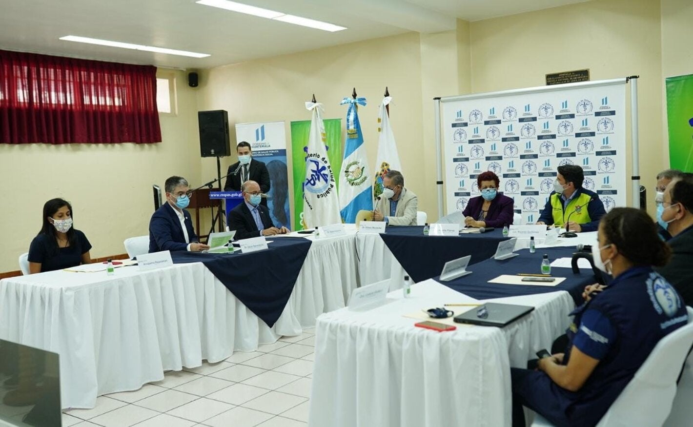 Ministra de Salud, Dra. Amelia Flores lanza la Estrategia de rastreo de casos y contactos para el municipio de Guatemala