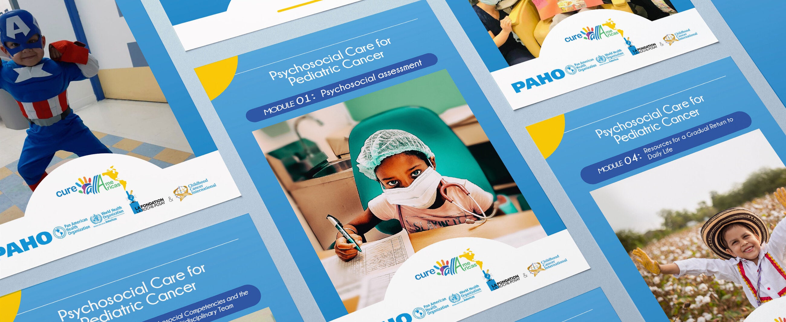 Covers modules of psychosocial care for pediatric cancer